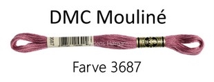 DMC Mouline Amagergarn farve 3687